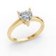 3 Prong Solitaire Ring