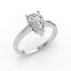 3 Prong Solitaire Ring
