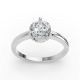 3 Prong Solitaire Ring