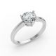 3 Prong Solitaire Ring