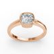 Bezel Set Solitaire Ring