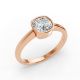 Bezel Set Solitaire Ring