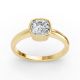Bezel Set Solitaire Ring