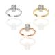 Bezel Set Solitaire Ring
