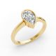 Bezel Set Solitaire Ring