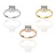 Bezel Set Solitaire Ring