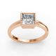 Bezel Set Solitaire Ring