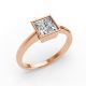 Bezel Set Solitaire Ring