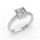 Bezel Set Solitaire Ring