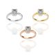 Bezel Set Solitaire Ring