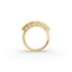 Princess Shape Diamond Anniversary Band in Gold