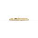 Princess Shape Diamond Bracelets in Gold