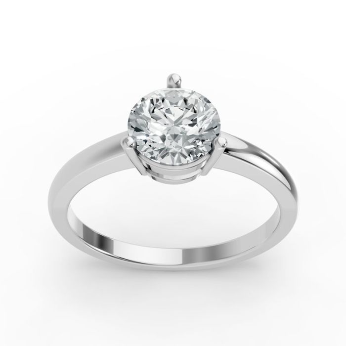 3 Prong Solitaire Ring